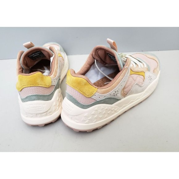 Flower Mountain Yamawashi Korie Sneakers Pink Beige Size 38 - Picture 2 of 4